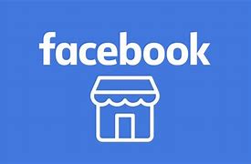 logo de faceboook marketplace: mot facebook avec un kisque ou magasin en bas